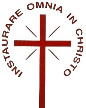 Instaurare omnia in Christo emblem