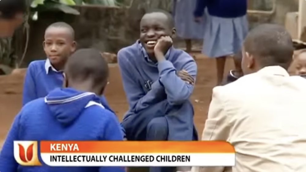Ebru TV feature on intellectually challenged children in Kenya